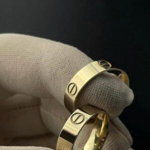 alianças em ouro 18k modelo amor eterno (inspirado)